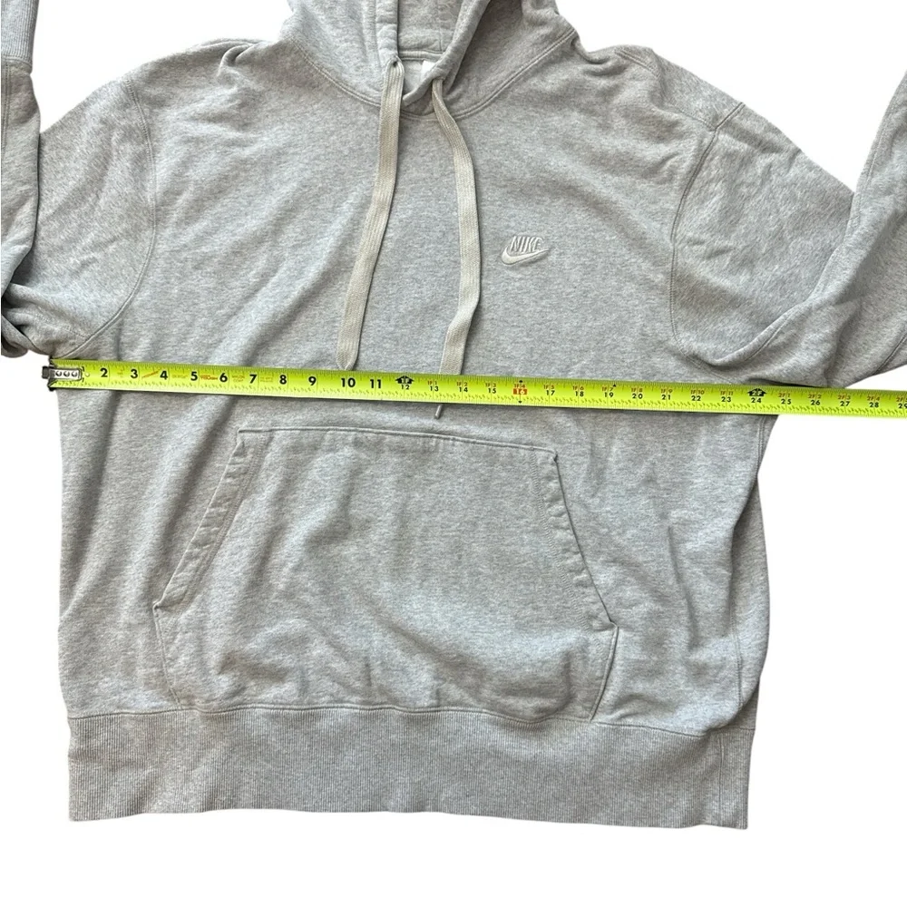 Nike Men’s Heavy Duty Gray Hoodie Size XL Nike‎ Swoosh Logo Check